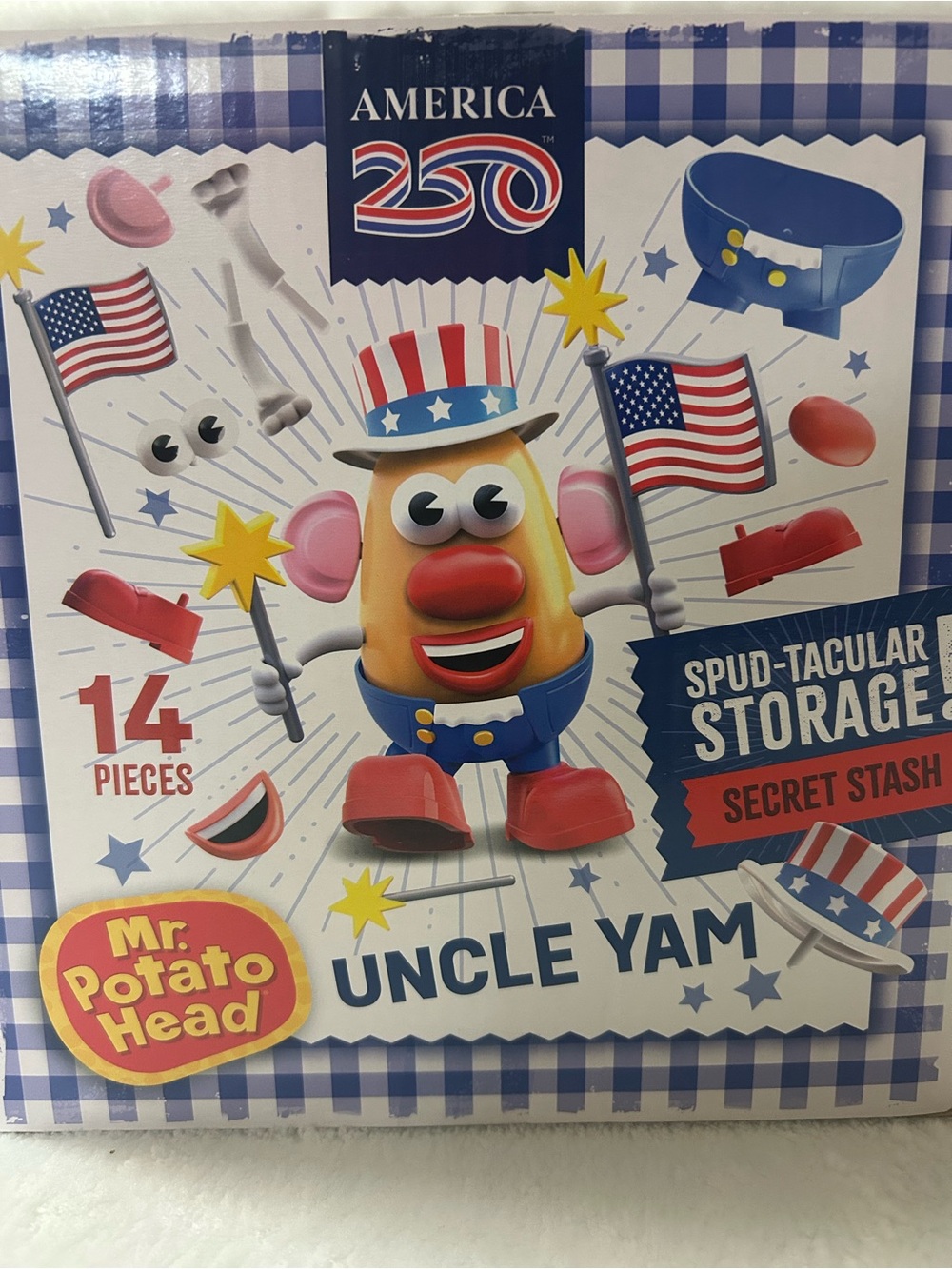 Mr. Potato Head Uncle Yam 250th Anniversary, 14 Mix & Match Pieces - Picture 2 of 2